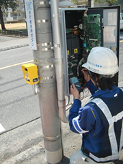 Maintenance of traffic signal lights