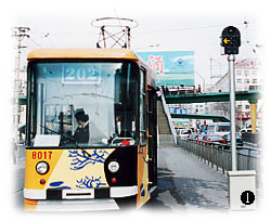 1.Dalian City, China(Priority signal system for tram)